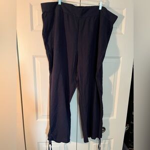 Denim & Co Naturals Linen Blend Pull on Pants